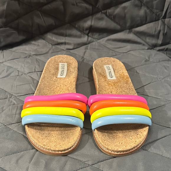 Steve Madden Colorful Slide Sandals - Picture 2 of 4